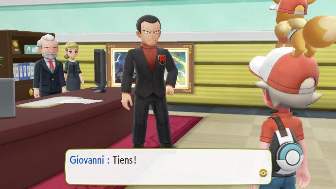 Pokémon Let's Go Safrania Sylphe SARL Team Rocket Giovanni