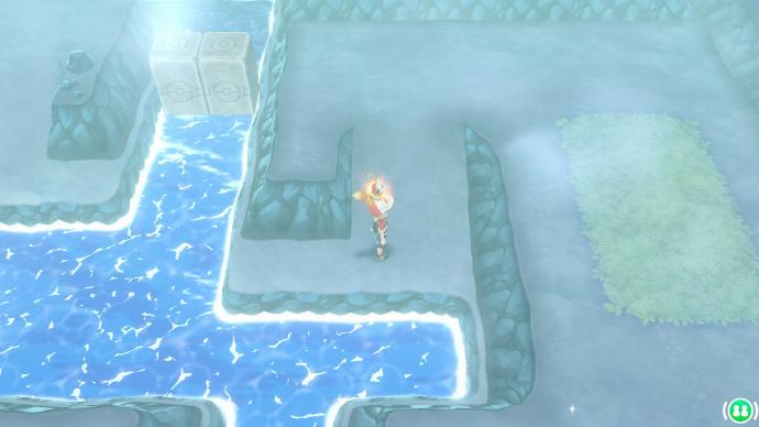 Pokémon Let's Go Îles Écume Intérieur Sous-sol 3 Sortie