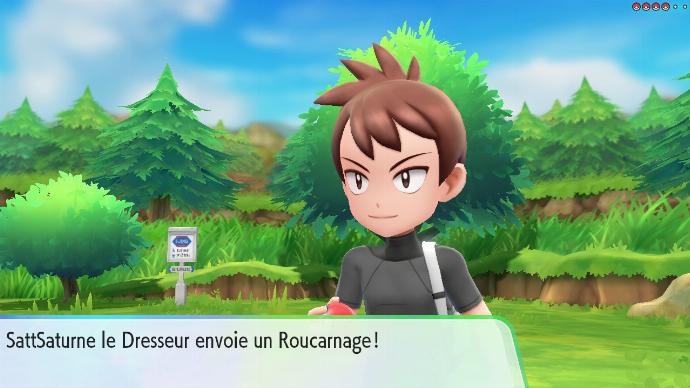 Pokémon Let's Go Combat Rival Route 22 Ligue