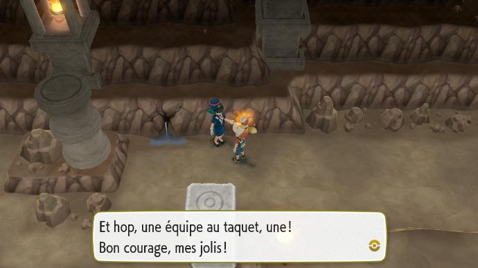 Pokémon Let's Go Route Victoire Intérieur Steffie Fatale