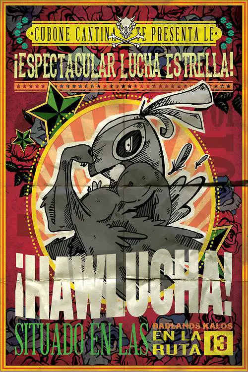 Affiche Lucha Brutalibré