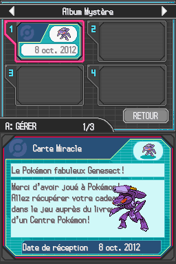 Carte Miracle de Genesect