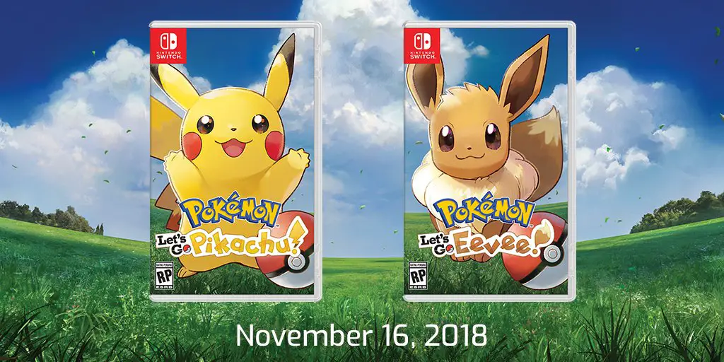 Pokémon Lets Go Pikachu Et Lets Go Evoli Annoncés
