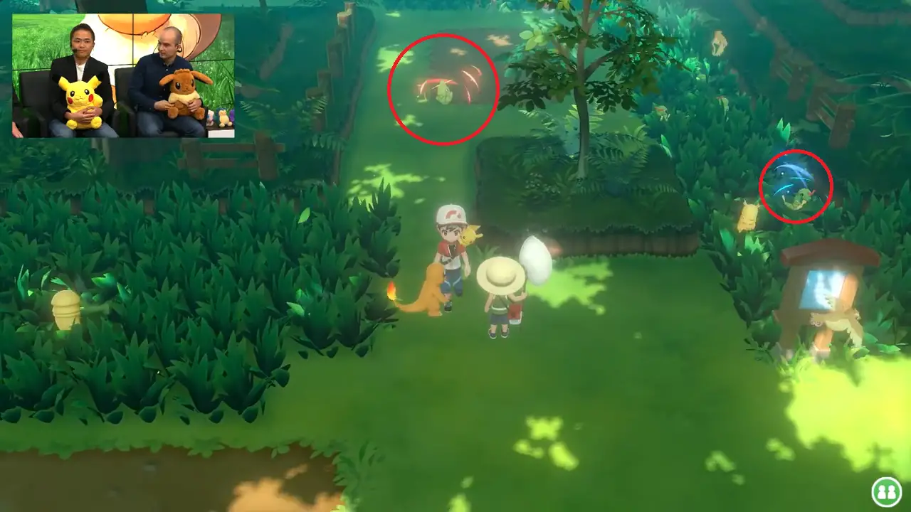 pokemon let's go étincelles