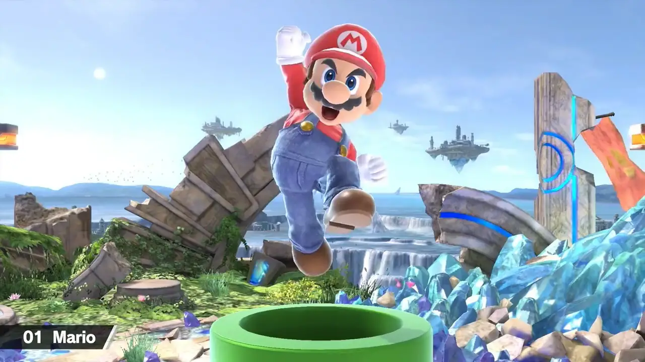 smash bros ultimate mario