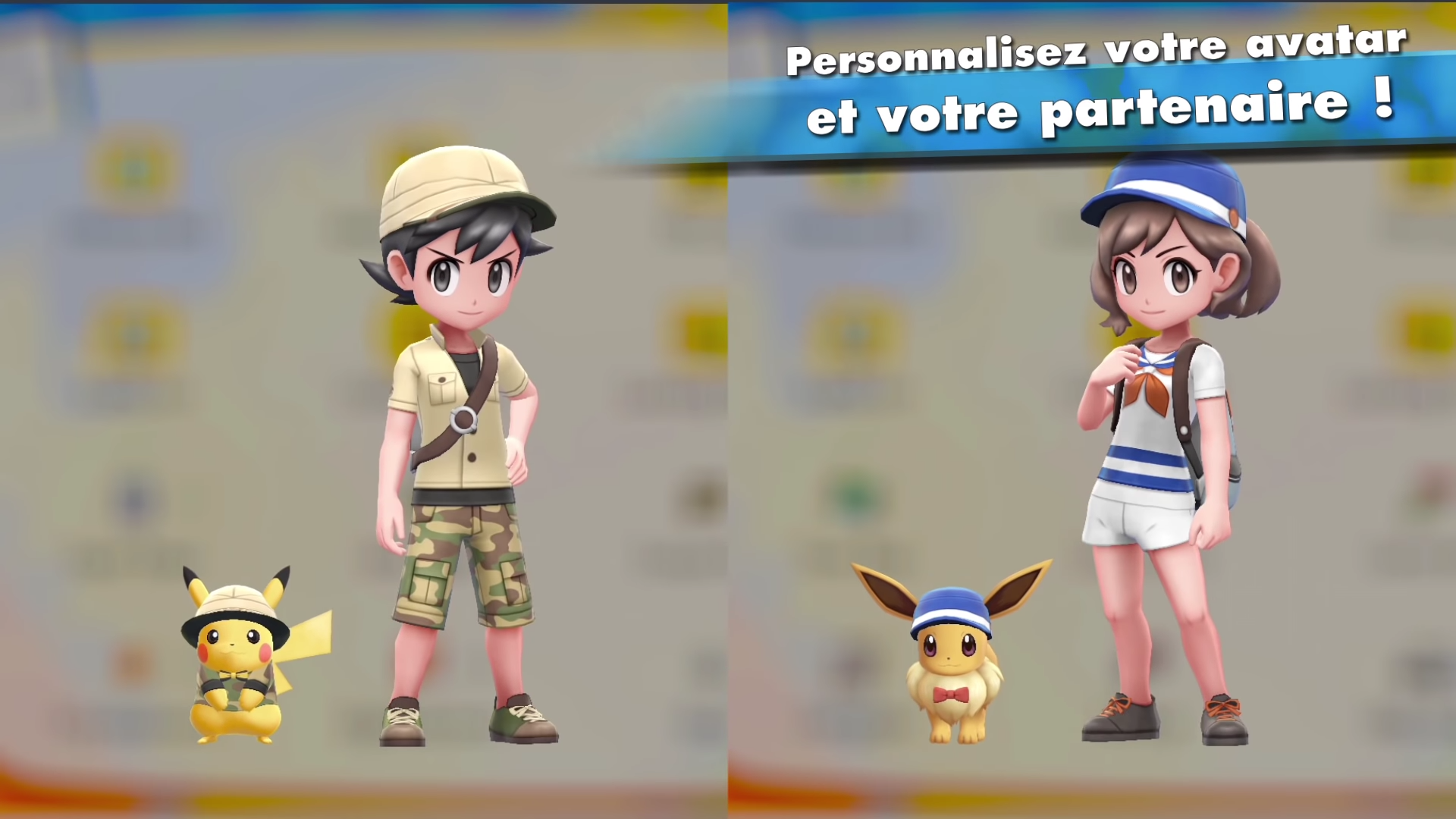 pokemon let's go personnalisation