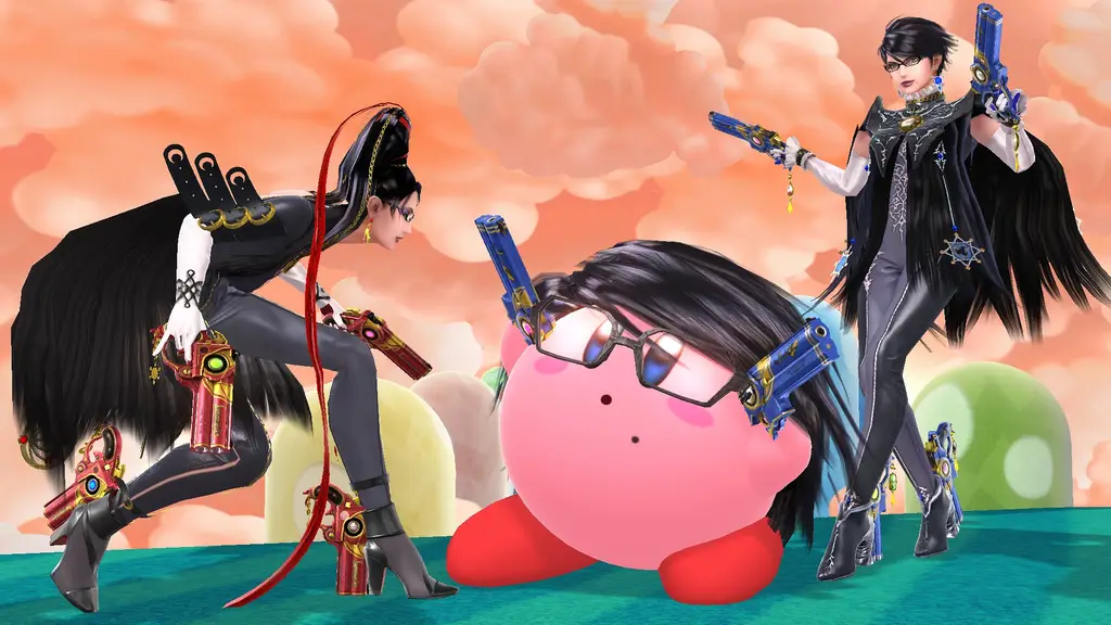 bayonetta kirby smash bros