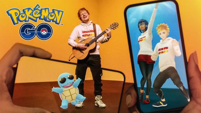 Ed Sheeran x Pokémon GO
