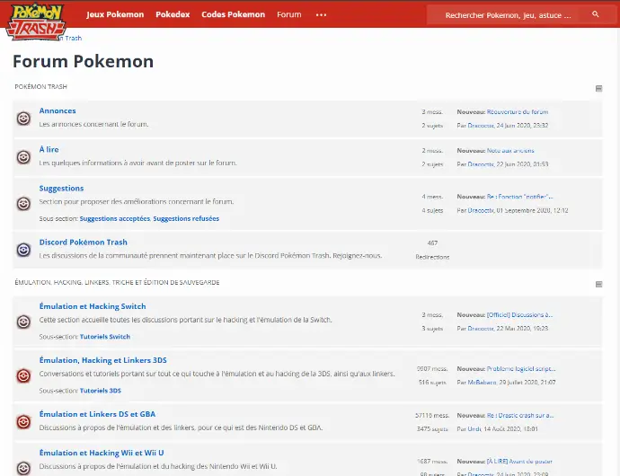 Forum de Pokémon Trash