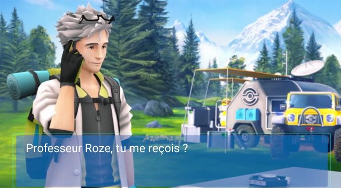 Professeur Willow Pokémo Go