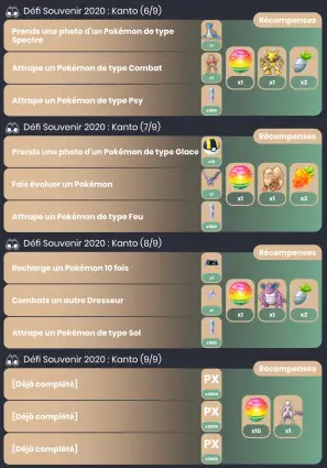 Quête Pokémon Go
