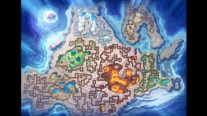 réseau de grottes Pokémon Diamant et Perle remake