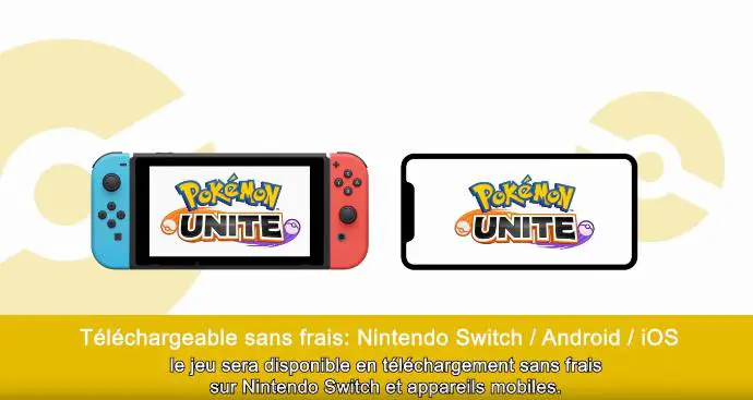 Annonce Pokémon Unite