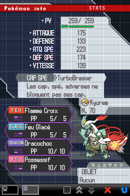 Stats de Kyurem Blanc