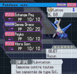 Résumé de Latios