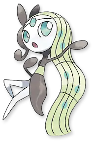 Artwork de Meloetta