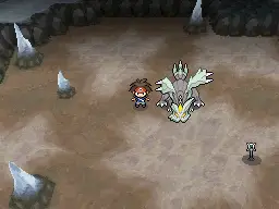 Kyurem dans la Grotte Cyclopéenne