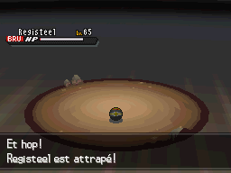 Capture de Registeel