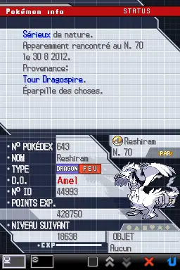 Résumé de Reshiram