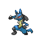 Lucario mâle dans Platine