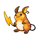 Raichu mâle dans Platine