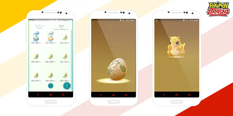 Pokémon Go : comment faire éclore ses œufs en voiture ou à vélo.