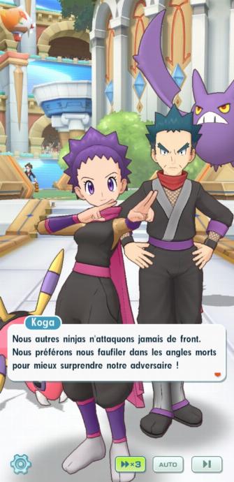 jeannine et koga pokémon masters