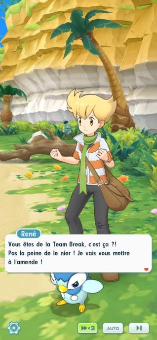 René Tiplouf Pokémon Masters Screenshot