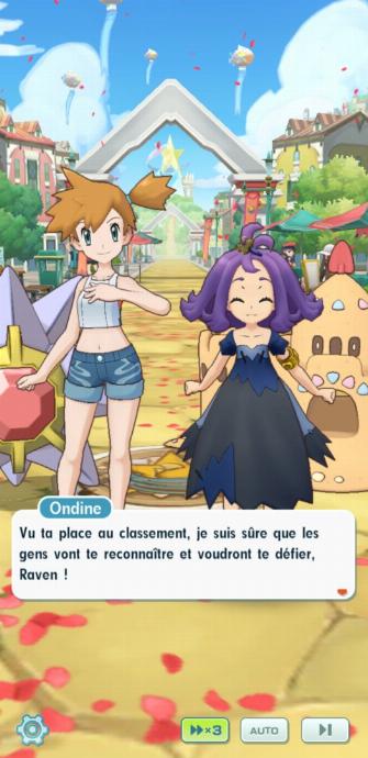 Capture écran Pokémon Masters EX