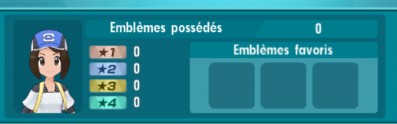 la fonctionnalité Emblèmes est disponible via le Porygophone - Pokémon Masters