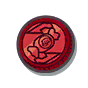 Médaille Bonbon Capacités (Rouge)