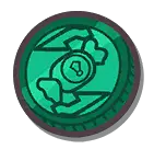 Médaille Bonbon Capacités (Vert)