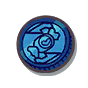 Médaille Bonbon Capacités (Bleu)