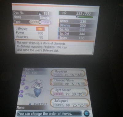 Stats de Diancie