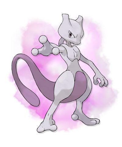 Artwork de Mewtwo