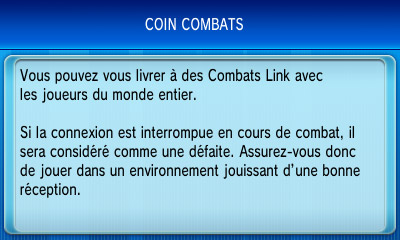 Infos Coin Combats