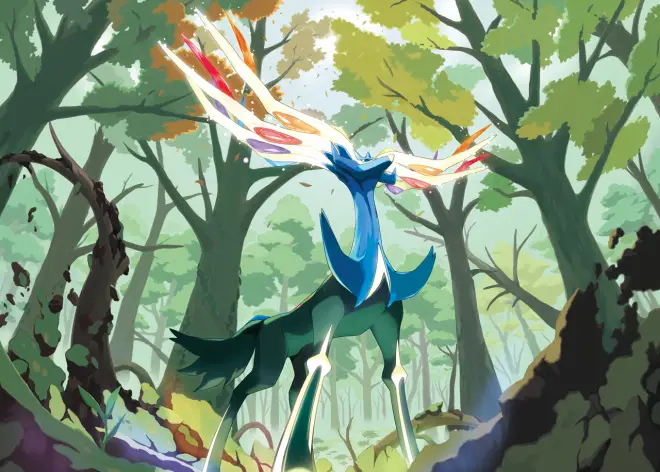 Artwork officiel de Xerneas