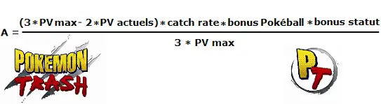 chances d'attraper un Pokémon Pokéballs Catch Rate Poké Ball