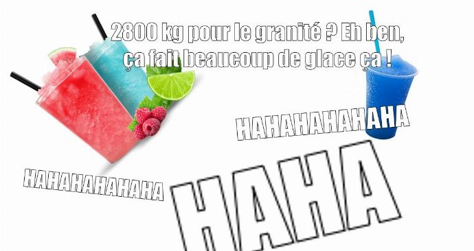 blague granité ahaha