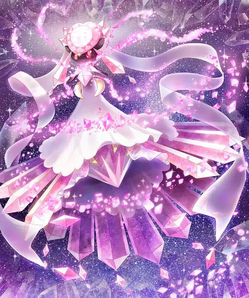 fanart méga-diancie