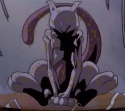 Mewtwo dans sa cuve