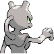 sprite arrière Mewtwo