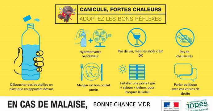 conseils canicule hydratation