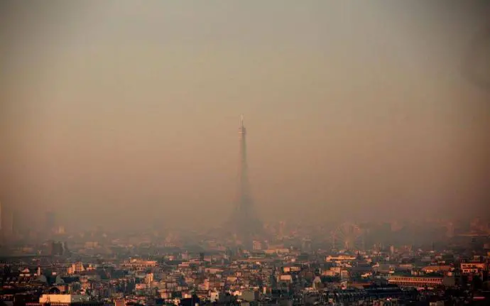 c'est pollué paris quand même