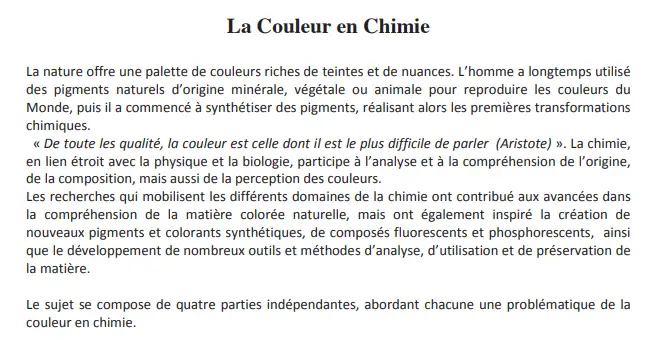 agrégation chimie 2015