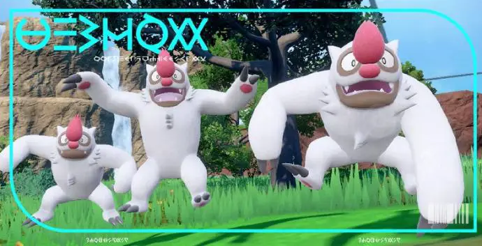 vigoroth entrée Pokédex Ecarlate Violet