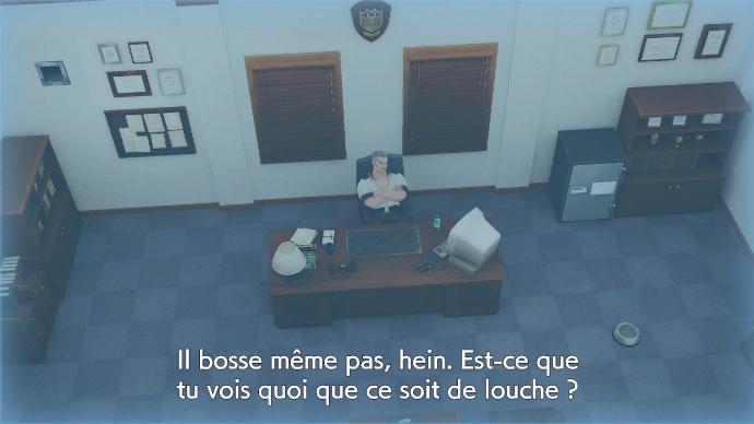 Butler dans son bureau