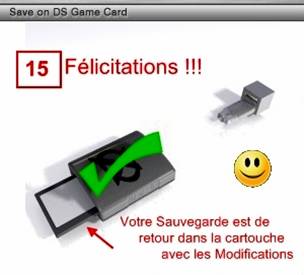 15 Félicitations