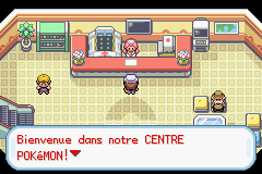 rouge feu vert feuille centre pokémon