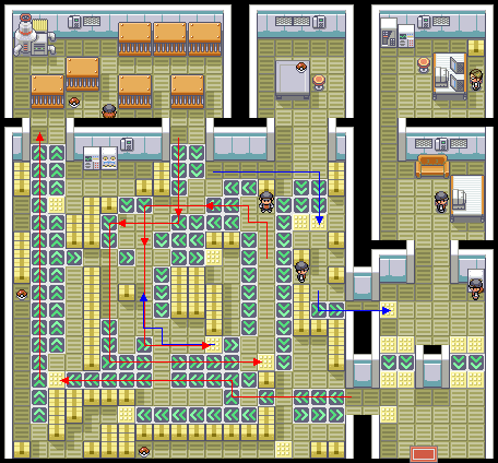 carte entrepôt rocket